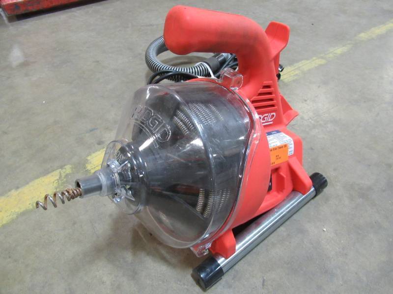 lot 20 image: RIDGID PowerClear Drain Cleaner 55808.