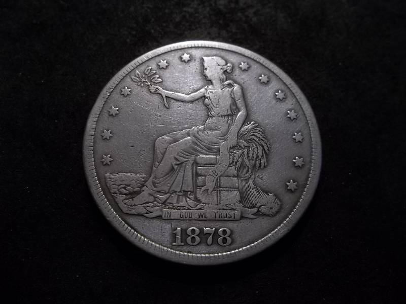 1878 S Trade Dollar