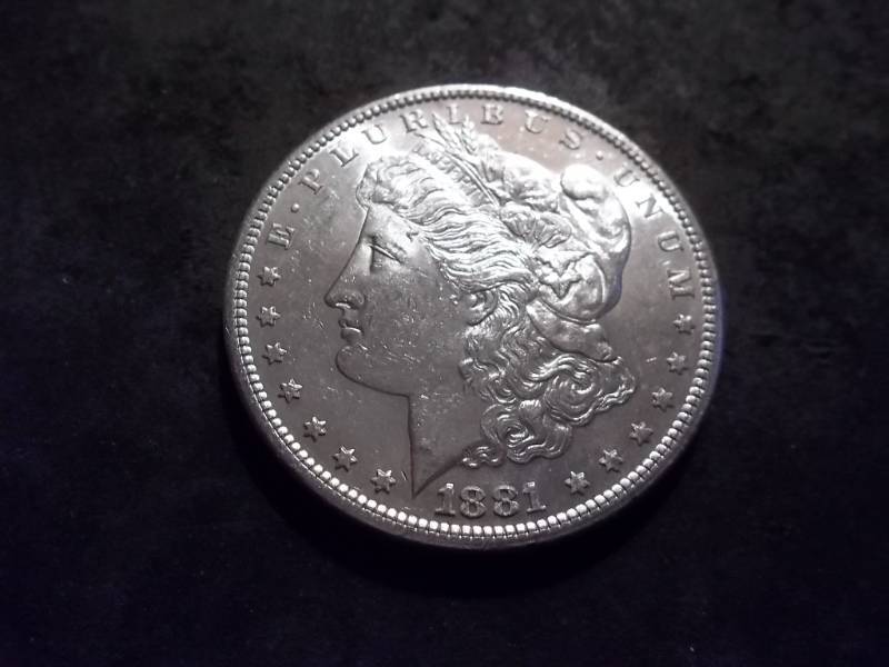 1881 S Morgan Silver Dollar
