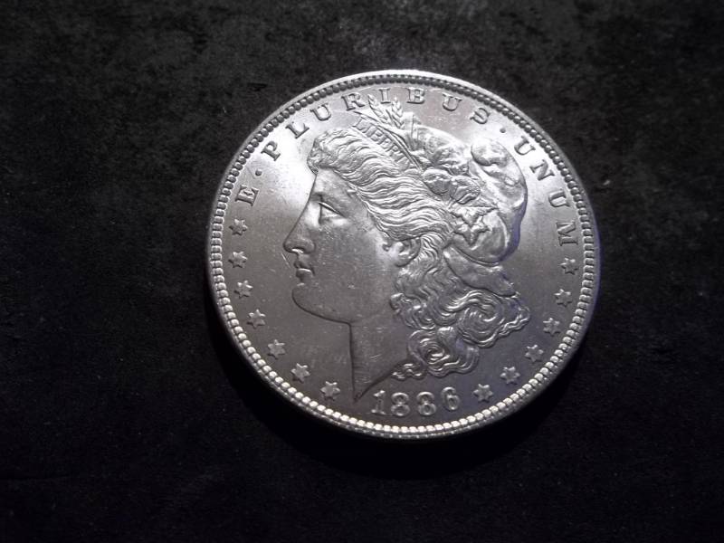 1886 Morgan Silver Dollar