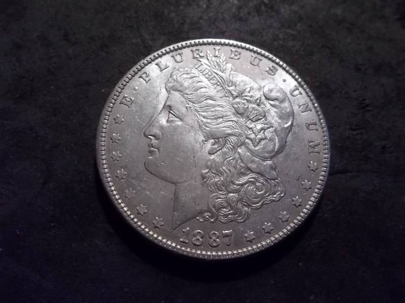 1887  Morgan Silver Dollar