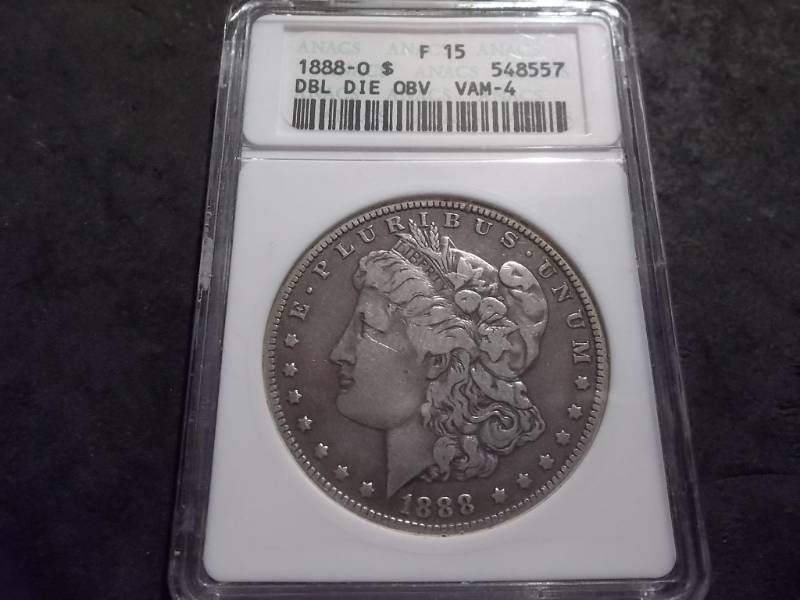 1888 O Hot Lips Morgan Silver Dollar