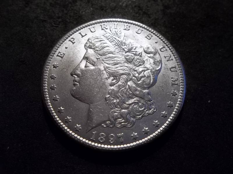1897 S Morgan Silver Dollar