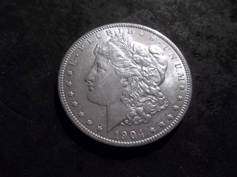 1904 O Morgan Silver Dollar