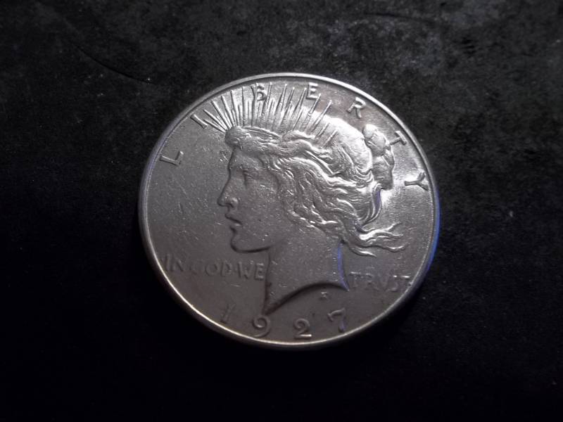 1927 S Peace Silver Dollar