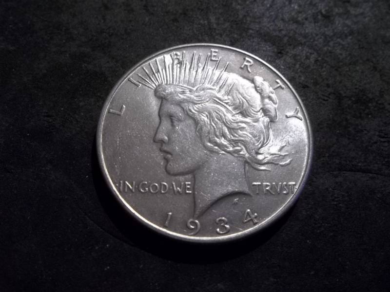 1934 Silver Peace Dollar