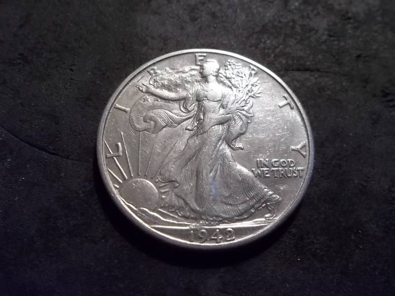 1942 D Walker Half Dollar