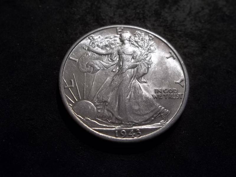 1943 D Walker Half Dollar