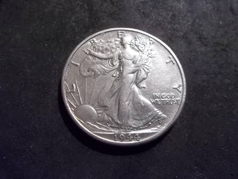 1944 D Walker Half Dollar