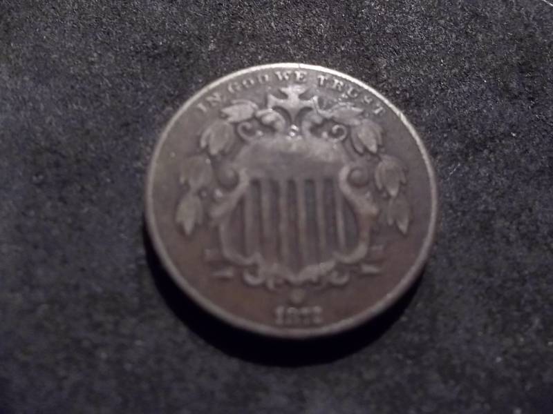 1872 Shield Nickel