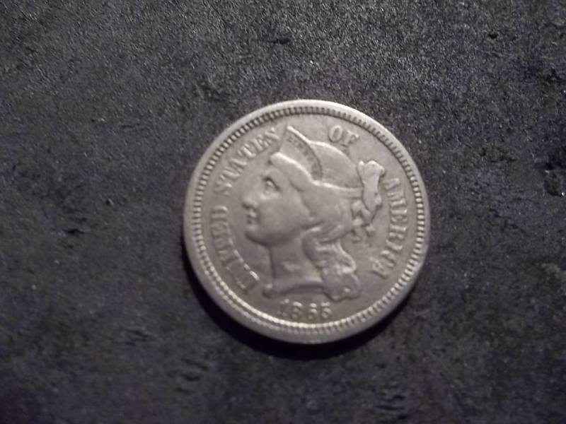 1865 3 Cent Piece