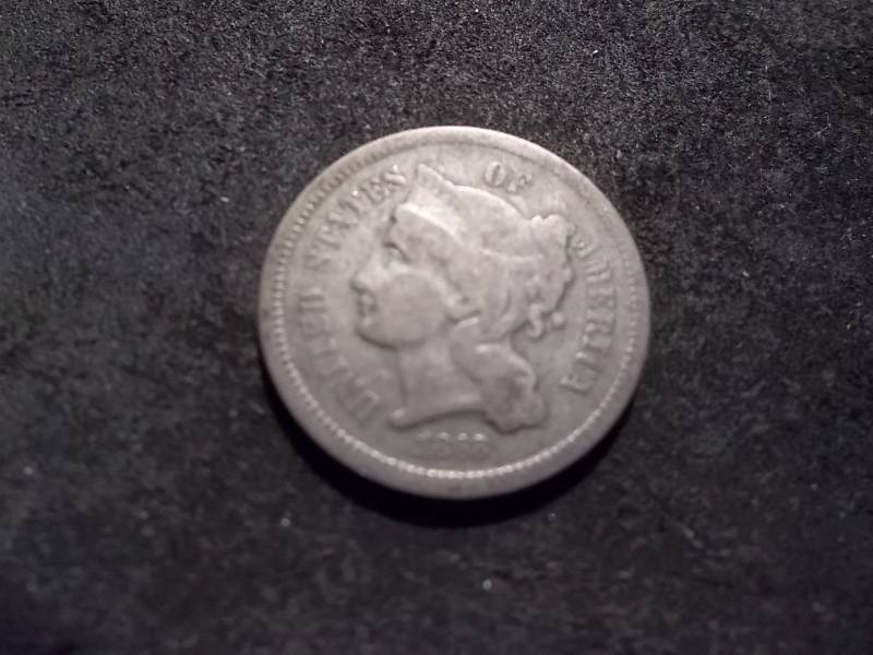 1868 3 Cent Piece