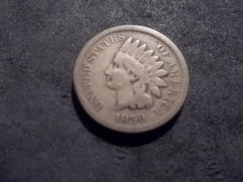 1859 Indian Head Cent