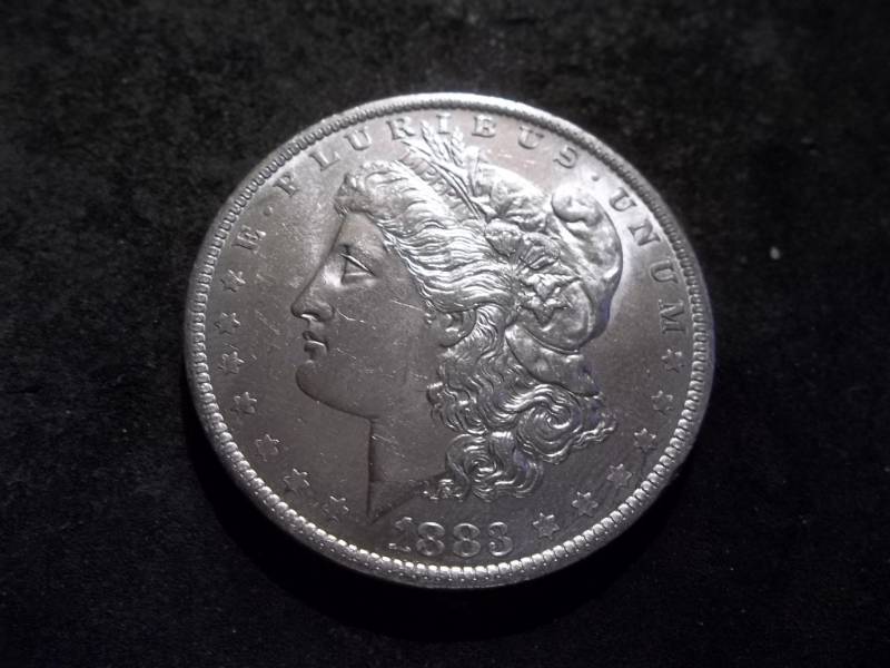 1883 O Morgan Silver Dollar