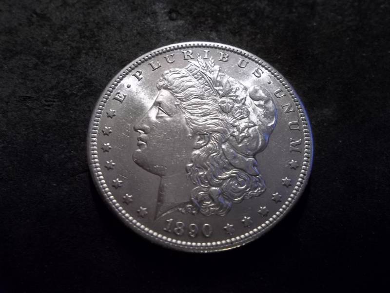 1890 S  Morgan Silver Dollar