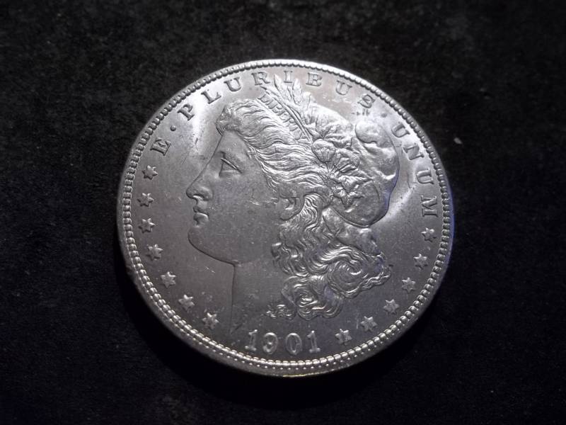 1901 O Morgan Silver Dollar