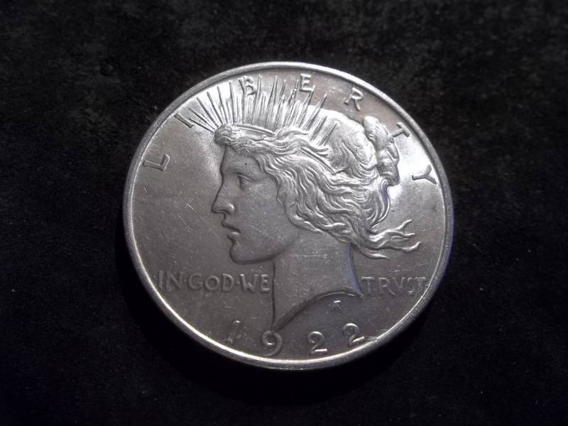 1922   Silver Peace Dollar
