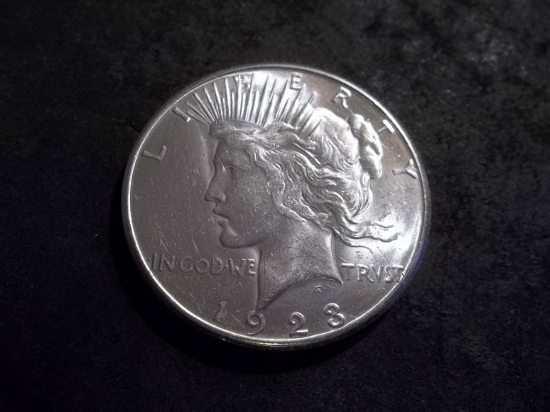 1923 S Peace Silver Dollar