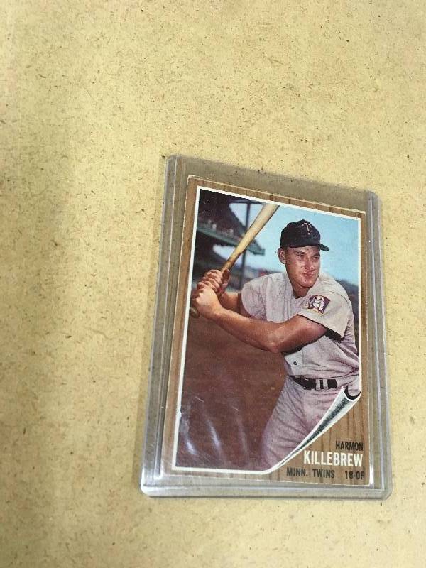 lot 277 image: 1962 Harmon Killebrew Card