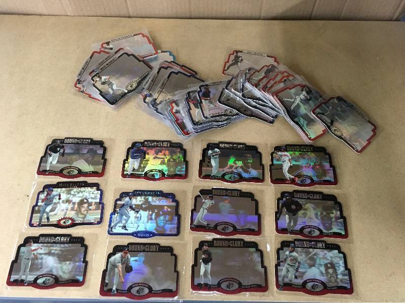 lot 290 image: Bound For Glory MLB Card Set
