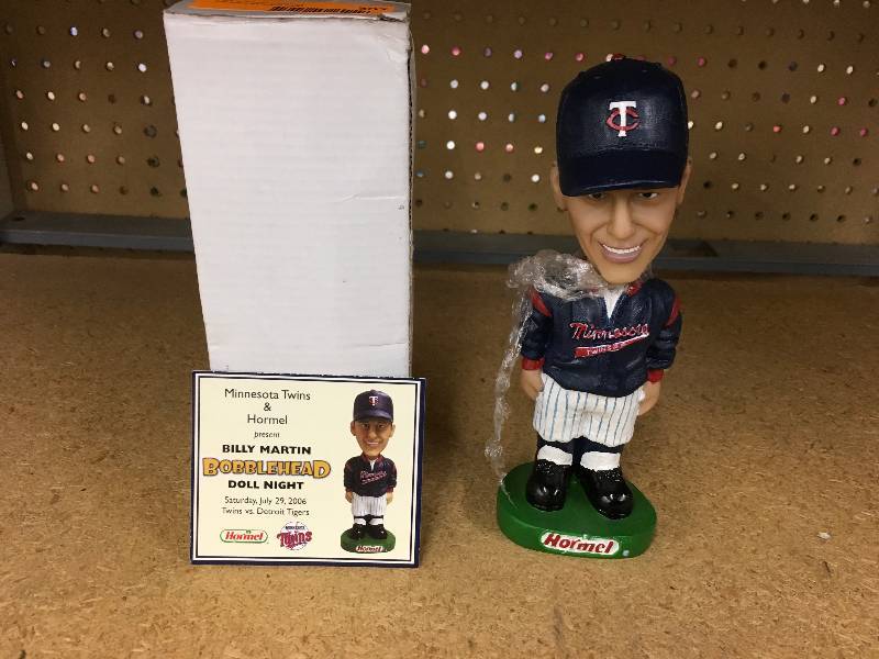 lot 307 image: Billy Martin Bobble Head - 2006 Stadium Giveaway