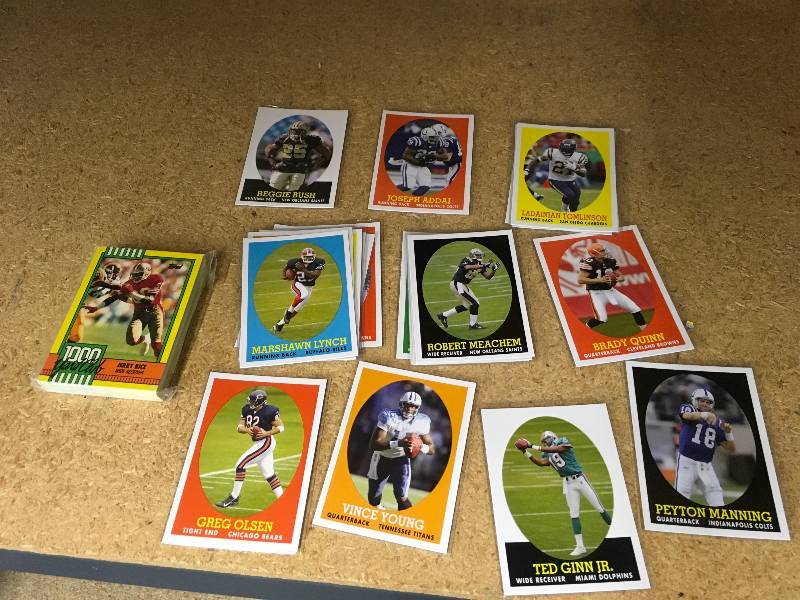 lot 309 image: Misc NFL Card Set