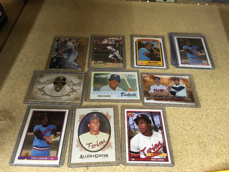 lot 316 image: 13 Rod Carew Cards