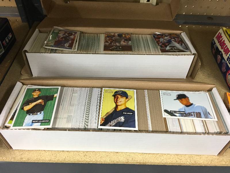 lot 318 image: Two Random MLB Card Sets