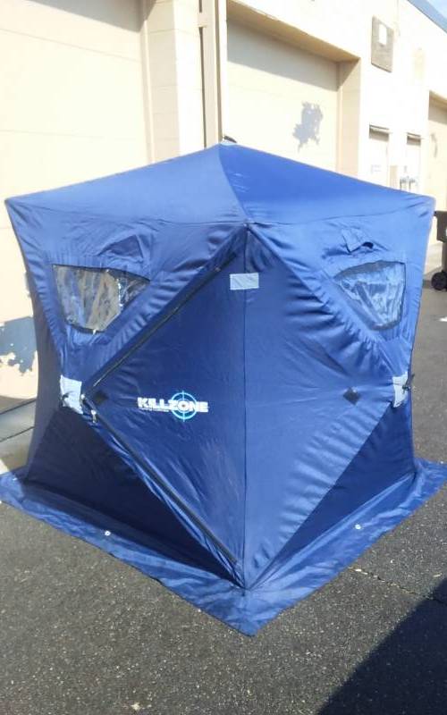 lot 1 image: Killzone Brand Portable Fish House