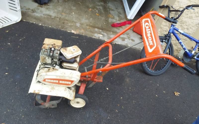 Gilson Chain Drive RotoTiller Lawn & Garden, Hand Tools, Power Tools