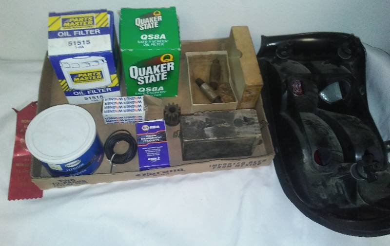 lot 10 image: Car Parts  New and Vintage