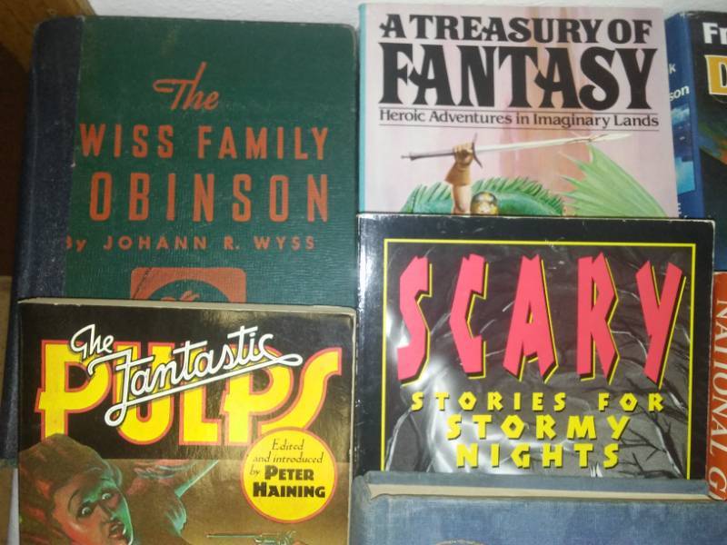lot 29 image: Books  H.G. Wells, Tolkien, Orwell, Nat Geo