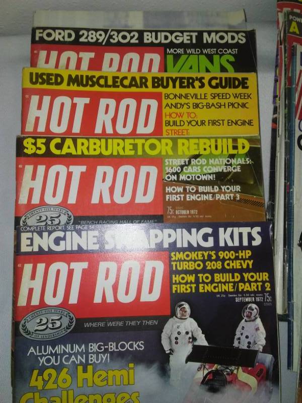 lot 45 image: Hot Rod most of 72 & 73