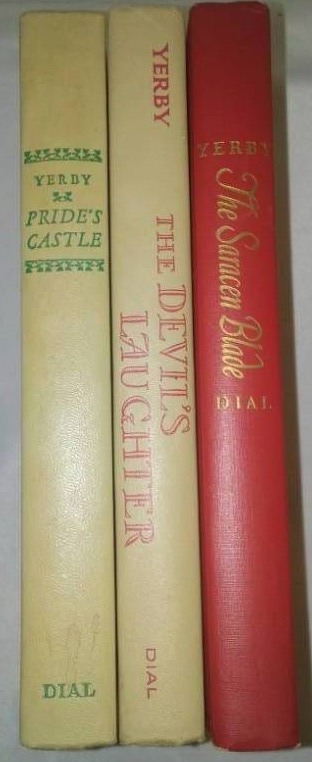 lot 54 image: Frank Yerby Books  all excellent.