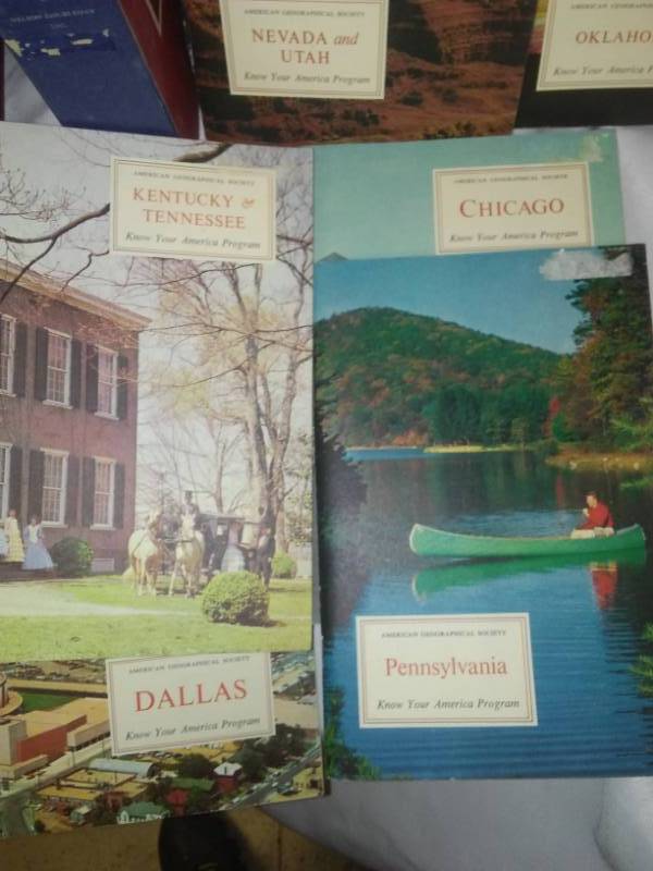 lot 92 image: 2 Series of Books Know your America and Books Trails
