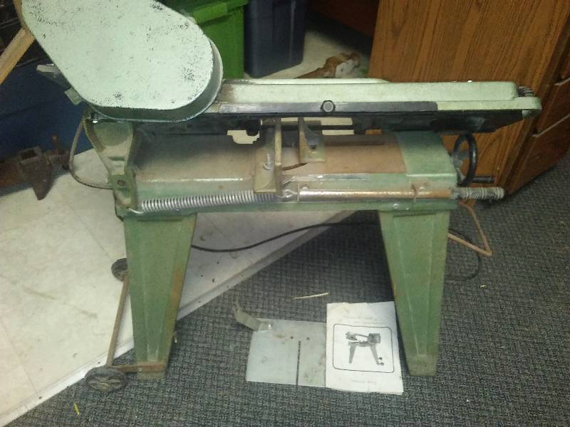 lot 91 image: Horizontal and Vertical Metal Cutting Band Saw