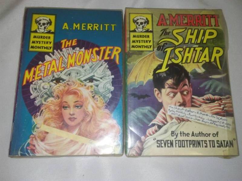 lot 95 image: 4 Murder-mystery monthly pulp fiction