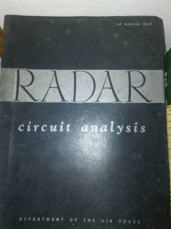 lot 99 image: Book variety US Air Force Radar and circuits, Egypt and more.