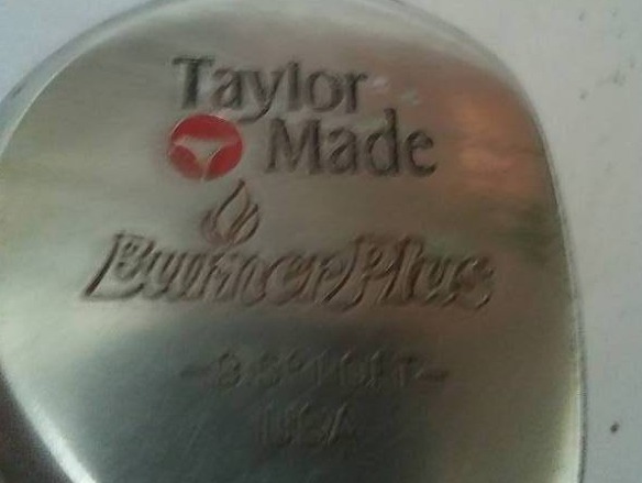 lot 124 image: TaylorMade Burner Plus 9.5 degree driver.