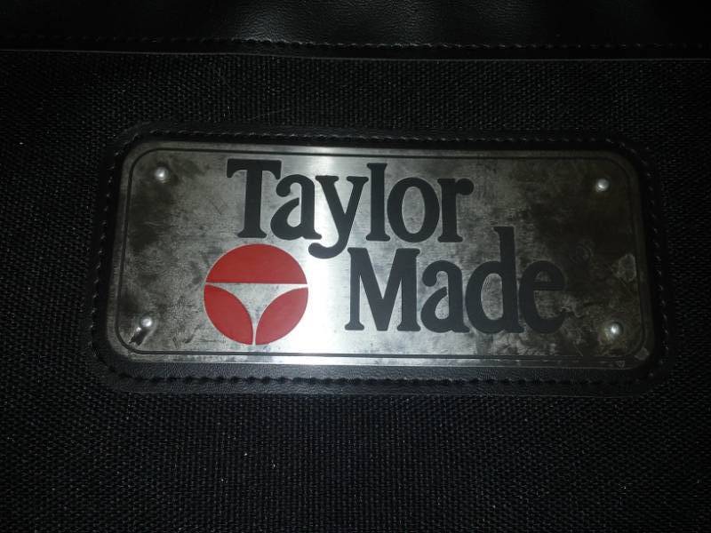 lot 128 image: TaylorMade garment bag, excellent. A real MANS Bag