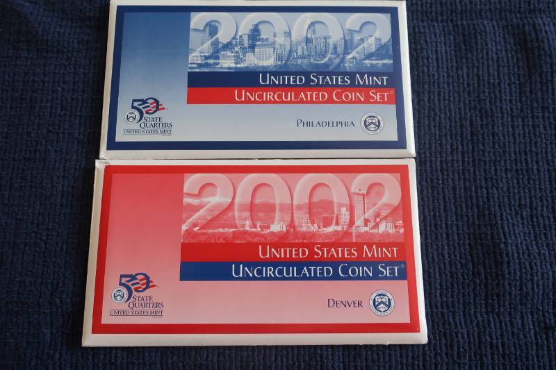 lot 404 image: 2002 Uncirculated Set - Denver & Philadelphia