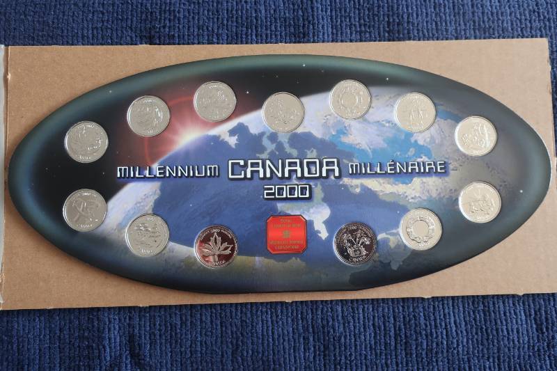 lot 407 image: 2000 Canada Millennium Collection Proof Set