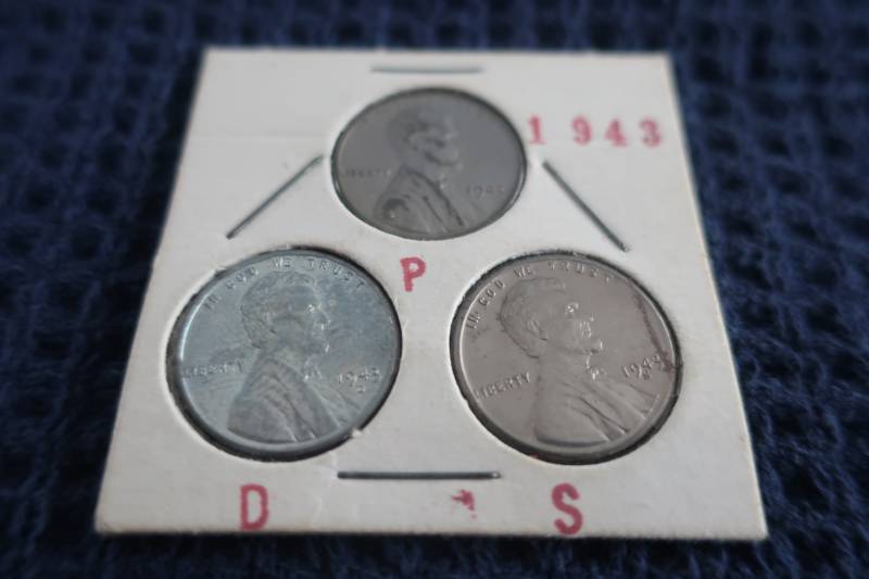 lot 434 image: 1943 Steel Penny Set