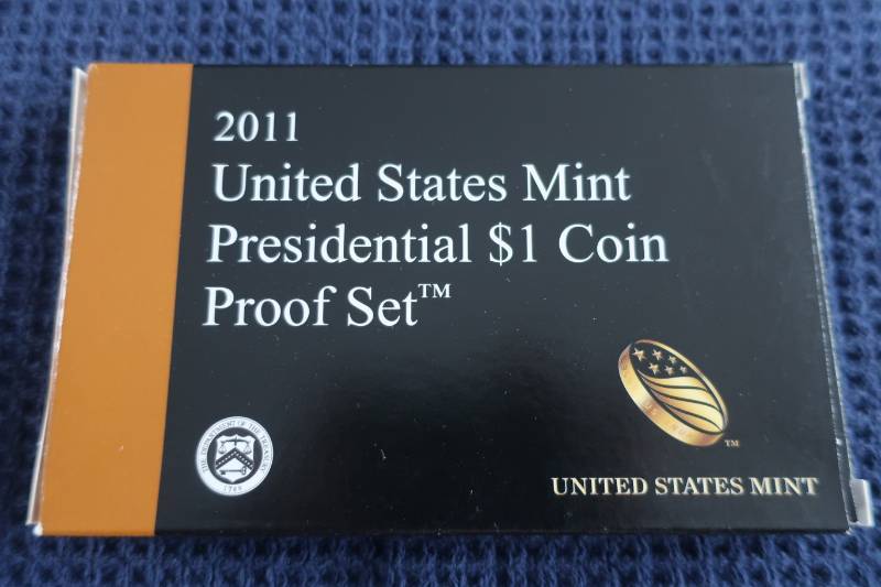 lot 443 image: 2011 Presidential Dollars Proof Set
