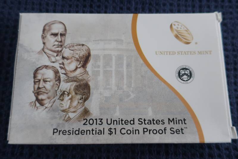 lot 445 image: 2013 Presidential Dollars Proof Set