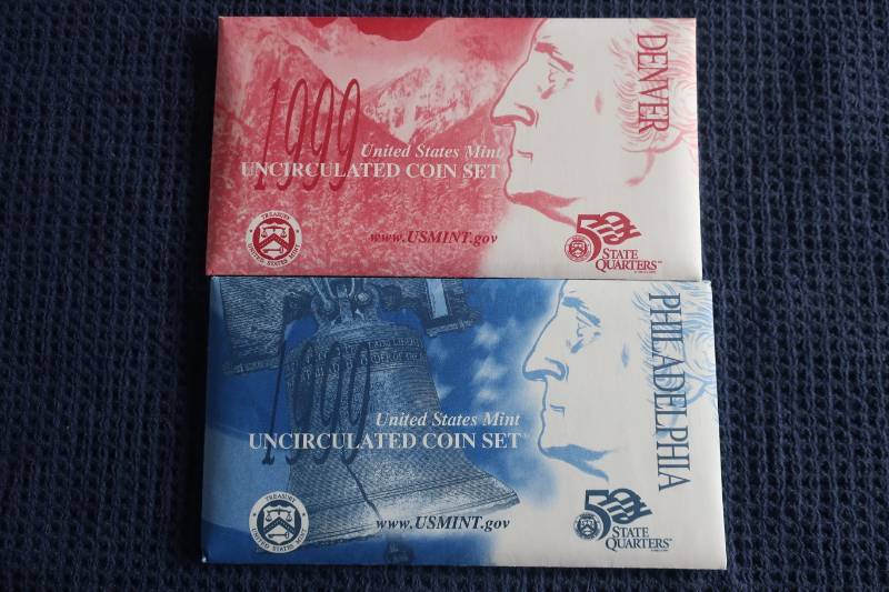 lot 464 image: 1999 Uncirculated Set - Denver & Philadelphia