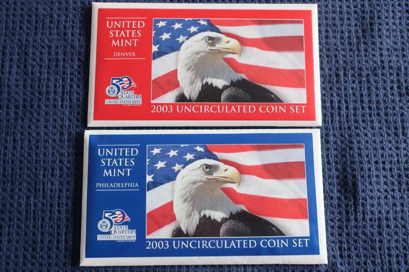 lot 469 image: 2003 Uncirculated Set - Denver & Philadelphia