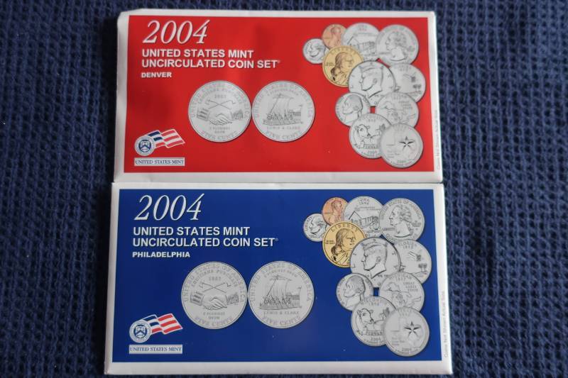 lot 470 image: 2004 Uncirculated Set - Denver & Philadelphia