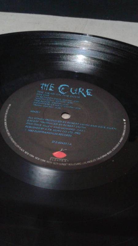 lot 133 image: The Cure The Head On The Door Vinyl LP Record, No Cover
