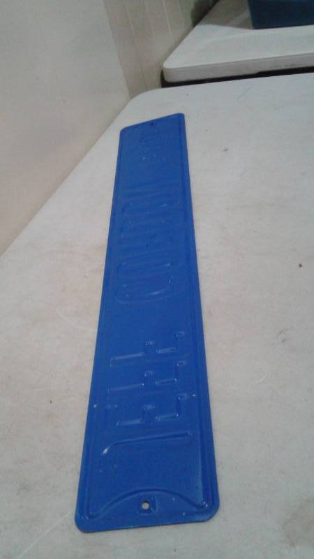 lot 17 image: Jeff Gordon Blvd Embossed Street Sign